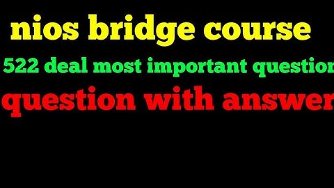 522 Deal Total Question With Answer