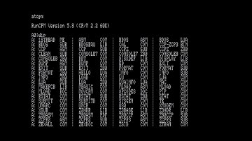 Fujinet CP/M using VBXE 80-column native mode terminal