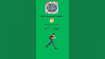 Olympiad Math Problem || Simplify: x to the power x to the power 4 = 64 |Short Tricks  #mathtricks