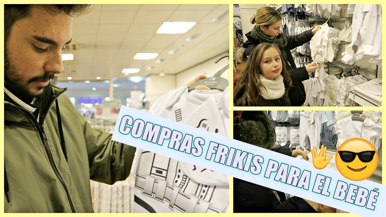 COMPRANDO ROPA PARA BEBÉ! PRIMER REGALO DE PAPI FRIKI VLOG DIARIO - YouTube