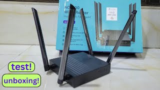 TP-Link Archer C64 AC1200 Router | Full Unboxing And Speed Test😍