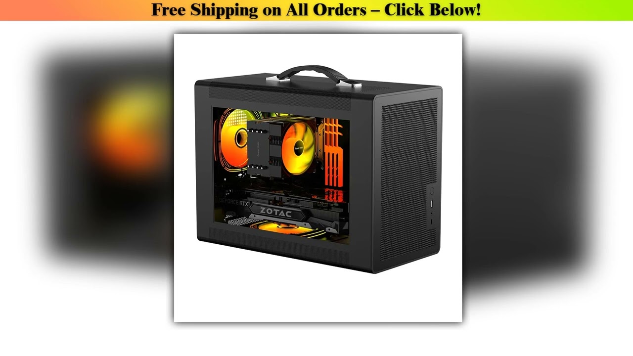 Power Train P60 M-ATX Portable Computer Case ITX Motherboard ATX/SFX Power Supply Support U3