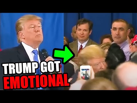 Donald Trump GOT EMOTIONAL after amazing encounter with woman in the crowd.