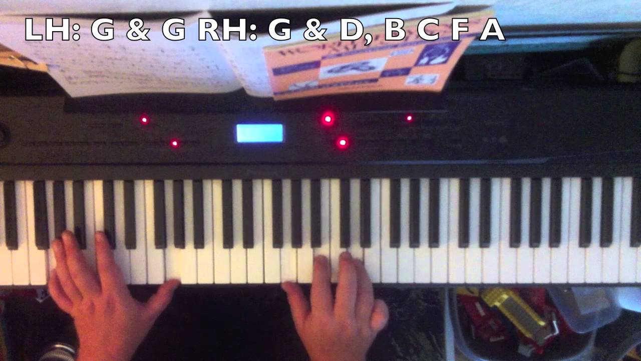 October by U2 Easy Piano Tutorial - YouTube