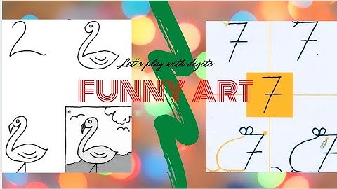 How to draw any things from numbers|0-9