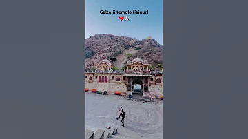 Galta Ji Temple Jaipur Temple Galtaji 