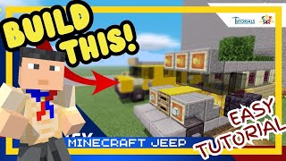 How To Build A Jeep Jeepney In Minecraft Easy Tutorial For Kids Crafter Ph