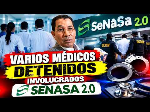 VARIOS MÉDICOS DETENIDOS INVOLUCRADOS SENASA 2.0