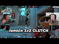 OMG! FNS &amp; Sideshow React to RRQ Jemkin's Good 1v2 Clutch vs Full Sense in VCT Pacific 2026
