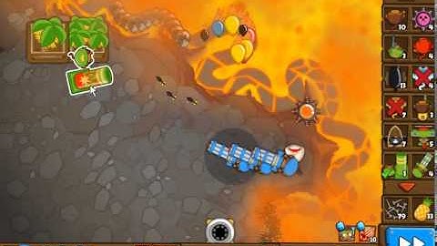 BMC - (Volcano) Squigglecano map - 30 round Triple MOAB with camo assault tile (city lv26)