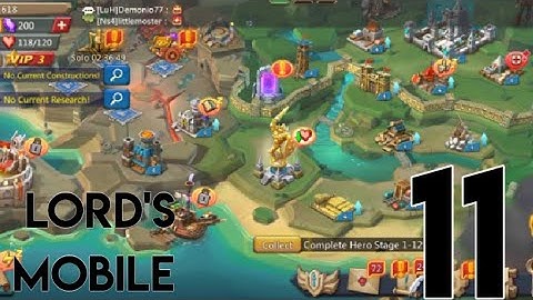 lords mobile gameplay walkthrough part 11, android, iOS