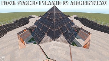 ALONEINTOKYO | FLOOR STACKED PYRAMID NEW RUST BASE DESING