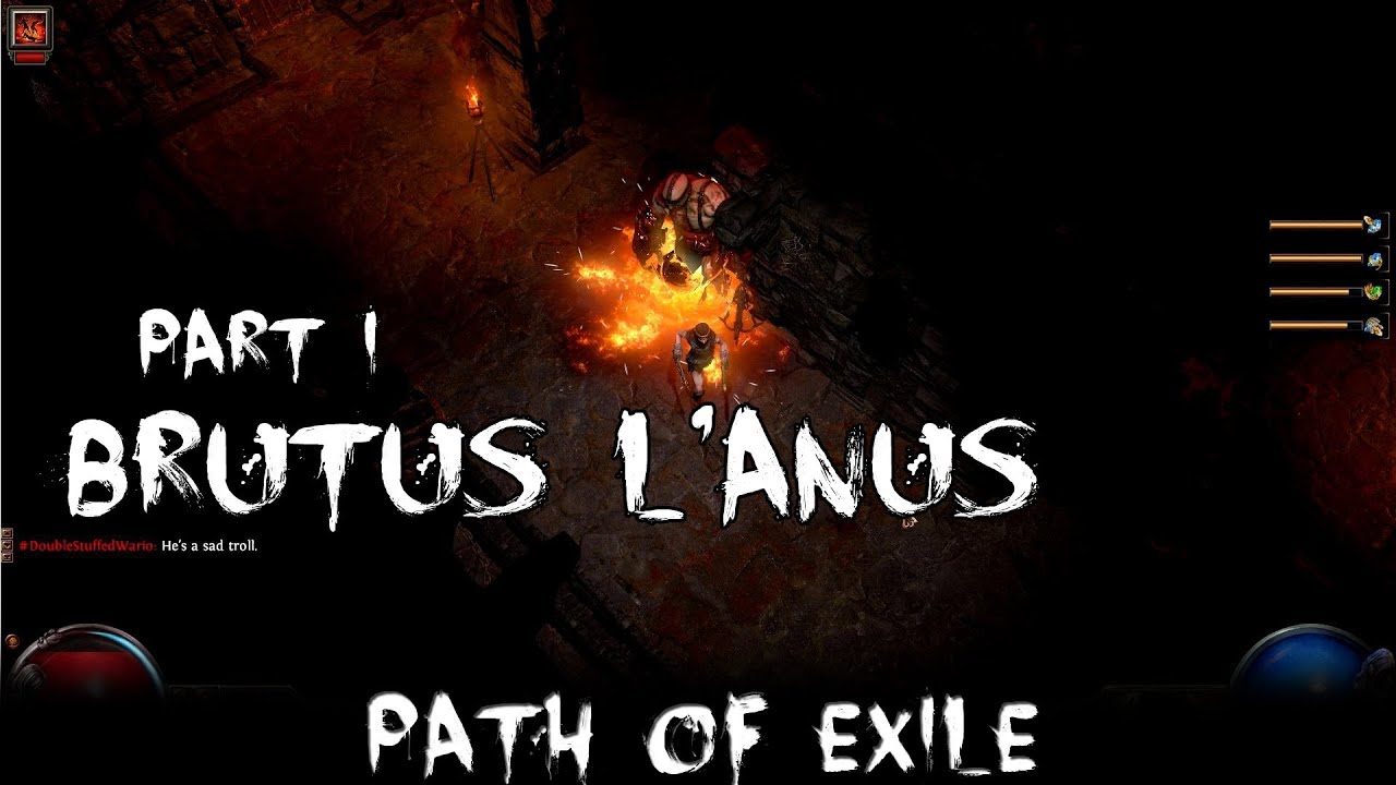 Présentation des bases et Brutus L'anus | Path of Exile HD FR | Part 1