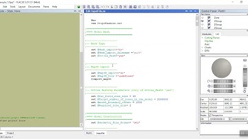 FLAC3D Running the InputFile
