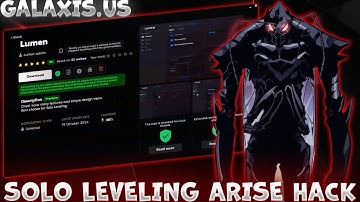 Solo Leveling Hack 2025 | Best Cheat for Solo Leveling 2025 | Solo Leveling Arise Hack PC | Undetect