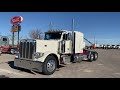 2021 Peterbilt 389 - Diamond White with Viper Red frame!