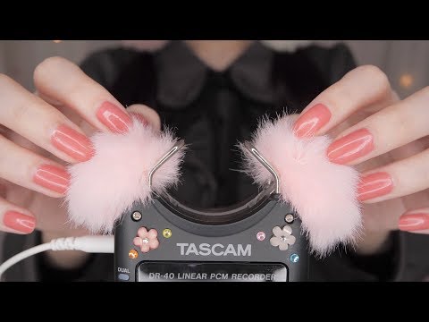 ASMR 脳がゾワゾワする音探し | Brain Tingling Mic Exploration (Tapping, Scratching, etc.. TASCAM DR-40 Triggers)