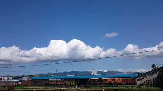 【タイムラプス】津軽鉄道五所川原ホーム2018052701