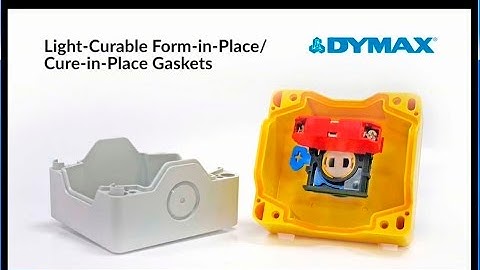 Dispensing & Curing Form in Place Gasket on Control Box