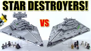 LEGO Star Destroyer 75055 vs 75190 Review & Comparison