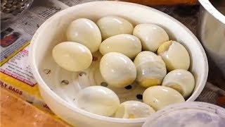 Egg Bajji Making Of Egg Bajji Indianstreetfoods