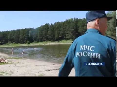 Сотрудники МЧС провели рейд на озере Пионерское в Барнауле