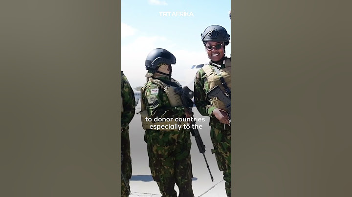 Kenya Sends More Police Officers To fight Gangs In Haiti #trtafrika #haiti #kenya #usa