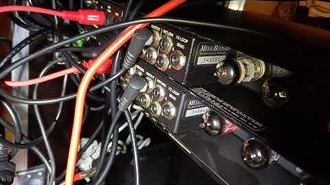 Mesa Boogie Triaxis S/N T-3251 MODDED vs T-5644 Stock - LD2 modes, LD1 Red