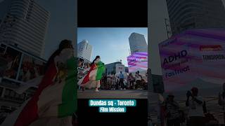 Lion and sun dance Dundas sq