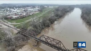Joachim Creek in De Soto watched closely for flooding potential
