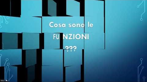 Corso di coding base Lezione 16 - Introduzione alle funzioni