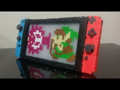 アイロンビーズ Nintendo Switchつくってみた Youtube
