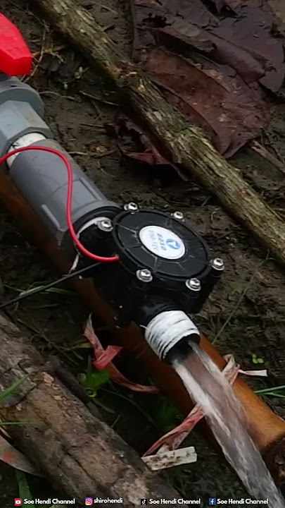 Pembangkit Listrik Tenaga Air Mini #pembangkitlistrik #trending #teknologi