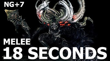 Dark Souls: Remastered - Manus, Father Of The Abyss - FASTEST MELEE KILL EVER [NG+7]