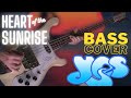 YES - Heart Of The Sunrise (Chris Squire bass cover)