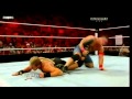 John Cena counters Ankle Lock into a STF to Jack Swagger (HQ)