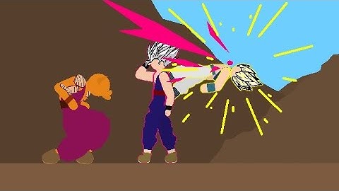 Beast Gohan vs Orange Piccolo vs Gotenks | DBS Stick Nodes Animation : Three-Way Showdown