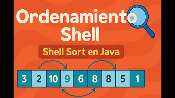 Shell Sort en Java explicado paso a paso | Ordenamiento Shell