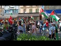 Manifestation pour le cessezlefeu  gaza