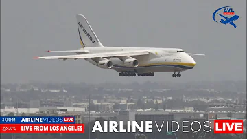 RARE Arrival: Antonov AN-124 Lands at LAX!