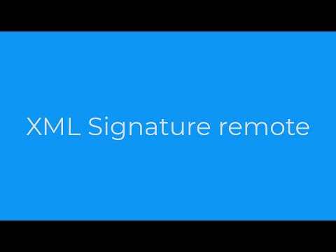 Java :XML Signature