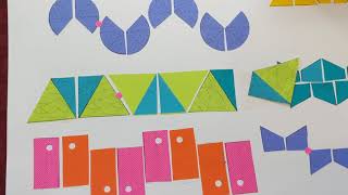 Frieze Symmetry, F5; p2mg; 2*β ; p2mg; TRVG: like a Sine Wave