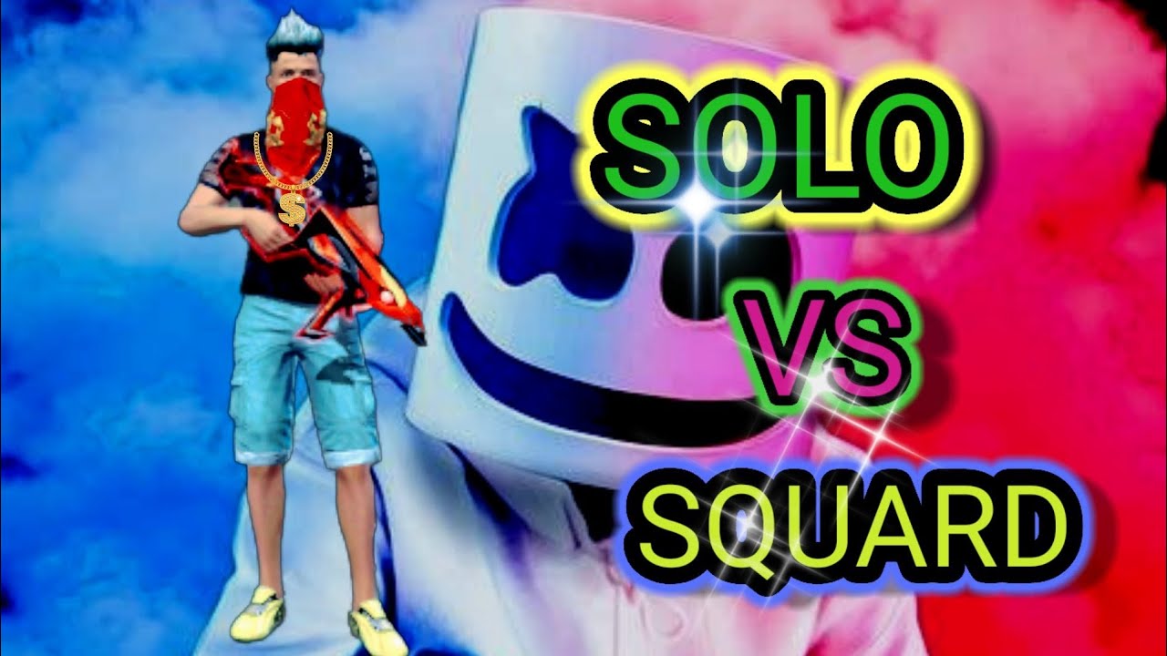 BEST MOBILE PLAYER 1V4 in CASH SQUAD