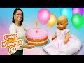 Video con i giocattoli. Buon Compleanno! Giochi per bambini con le bambole Nenuco