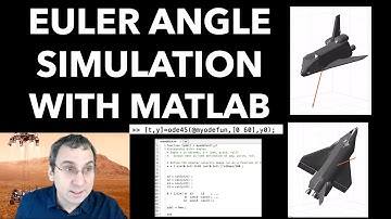 Euler Angle Simulation with MATLAB | Integrating the Rotational Kinematic Differential Equations