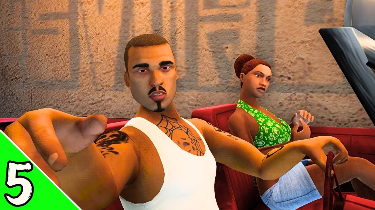 GTA SanAndreas Definitive Edition 4K Gameplay Walkthrough Part 5 ...
