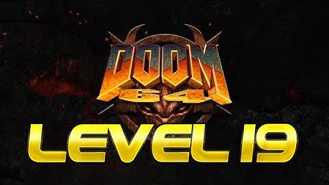 Doom 64 Walkthrough - Level 19 (The Spiral)
