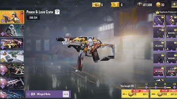 Peace and Love Crate- 50 Gold coupons gone waste #callofdutymobile #codm #codmobile