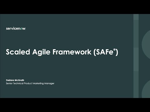 ITBM Scaled Agile Framework (SAFe)