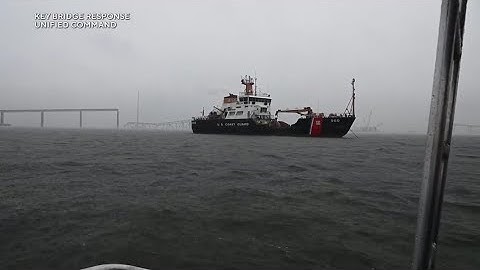 Crews open 2nd channel in aftermath of Key Bridge collapse